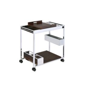 ACME 98420 Lisses - Serving Cart - Chrome