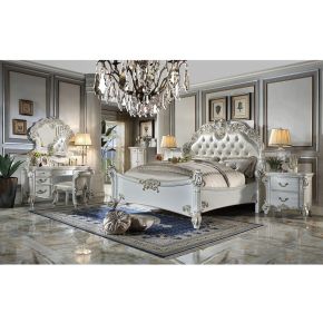 ACME BD01507 Vendome - Dresser - Beige PU & Antique Silver Finish