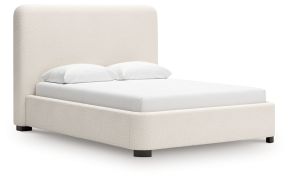 Signature Design by Ashley® PCB401-81 Brintstreet - Queen Upholstered Bed - Beige