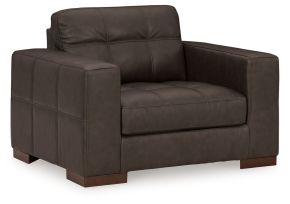 Ashley Furniture 5650623 Luigi - Chair And A Half - Thunder