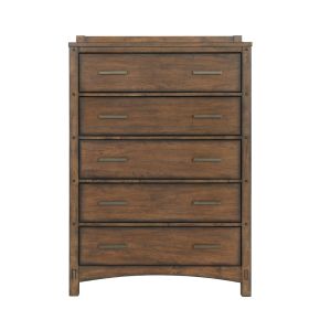 Samuel Lawrence Furniture S917-040 Seneca - 5-Drawer Chest - Brown
