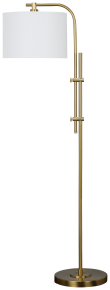 Ashley Furniture L206051 Baronvale - Brass Finish - Metal Floor Lamp