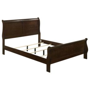CoasterEveryday 202411Q Louis Philippe - Wood Queen Sleigh Bed - Cappuccino