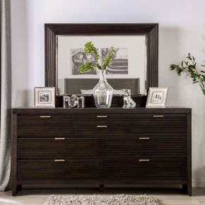 Furniture of America FOA7514D Laurentian - Dresser - Dark Walnut