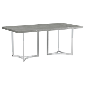Coaster Fine Furniture 108121 Sterling - Rectangular Dining Table - Gray