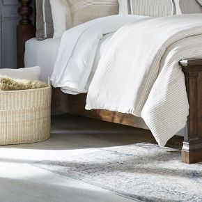 Liberty Furniture 512-BR90C Arden Road - California King Panel Bed Rails - Cherry