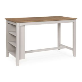 Ashley Furniture PCD403-13 Harperfeld - Rectangular Dining Room Counter Table - Natural / Gray