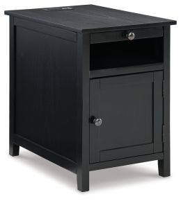 Signature Design by Ashley® T300-617 Treytown - Chair Side End Table - Black