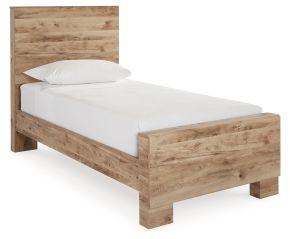 Signature Design by Ashley® B1050B20 Hyanna - Twin Panel Bed - Tan