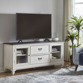 Liberty Furniture 417-TV72 Allyson Park - Entertainment TV Stand - White