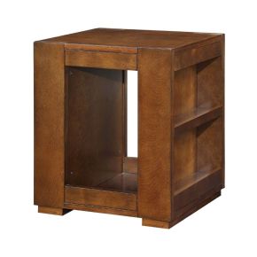 ACME 84521 Pisanio - End Table - Espresso - 21"