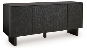 Signature Design by Ashley® A4000659 Farrelmore - Black - Accent Cabinet