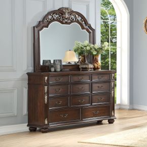 New Classic 00-1754-DM Maximus - Dresser & Mirror - Madeira