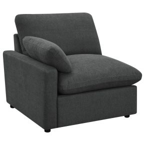 Coaster Fine Furniture 609530LRP Collins - Modular LAF Power Recliner - Dark Gray