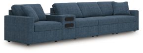 Signature Design by Ashley® 92121S61 Modmax - 5-Piece Sectional With Audio Console - Ink