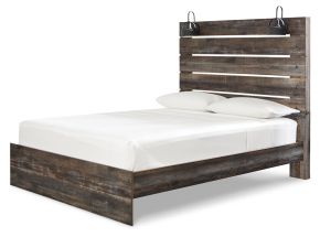 Ashley Furniture B211B4 Ashley Furniture B211B4 Drystan - Queen Panel Bed - Brown / Beige