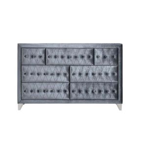 ACME 24235 Dante - Dresser - Gray Velvet