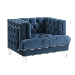 ACME 56457 ACME 56457 Ansario - Chair - Blue Velvet