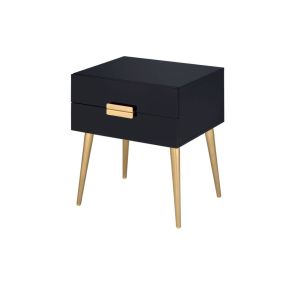 ACME 84495 ACME 84495 Denvor - End Table - Black & Gold