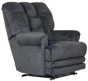 Catnapper 642577-2008/23 Malone - Power Lay Flat Recliner With Extended Ottoman - Ink