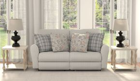 Catnapper 2321-1856/18-1458/26 Chappy - Lay Flat Reclining Sofa - Pebble