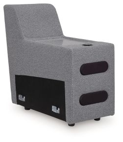 Signature Design by Ashley® 6590660 Modmax II - Console With Audio System - Salt And Pepper