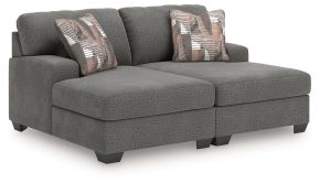 Ashley Furniture PC48405S4 Ashley Furniture PC48405S4 Clarington - 2-Piece Super Chaise - Greystone