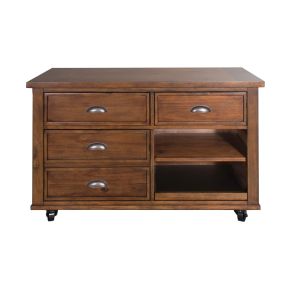 Liberty Furniture 411-HO121 Arlington House - Credenza - Cobblestone Brown