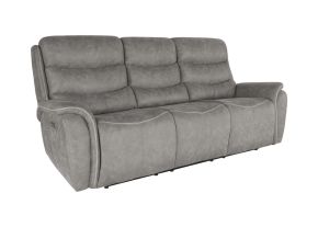 New Classic U092-30P2-GRY Kamari - Sofa With Power Headrest & Footrest - Gray