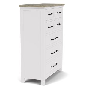 Riverside Furniture 37295 Cora - 5 Drawer Chest - White