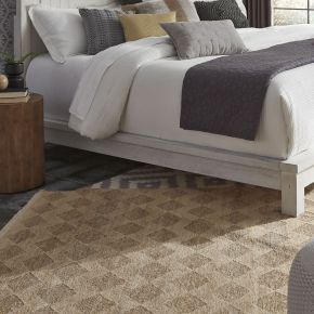 Liberty Furniture 406W-BR92 Modern Farmhouse - Platform Bed Rails - White