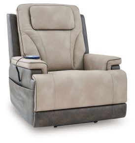 Signature Design by Ashley® PC1210312 4Z-Peaceful Pause - Power Lift Recliner - Sand