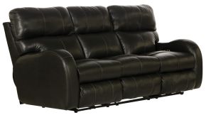 Jackson Furniture Industries 64461-1273/88-3073/88 Jackson Furniture Industries 64461-1273/88-3073/88 Angelo - Leather Power Reclining Sofa - Black