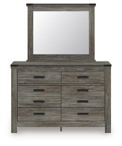 Ashley Furniture B4480B1 Ashley Furniture B4480B1 Frandern - Dresser And Mirror - Gray