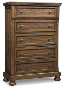 Signature Design by Ashley® B719-46 Flynnter - Medium Brown - Five Drawer Chest