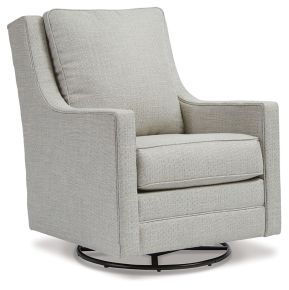Signature Design by Ashley® A3000206 Kambria - Swivel Glider Accent Chair - Frost