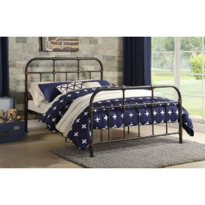 ACME 30735F Nicipolis - Full Bed - Sandy Gray
