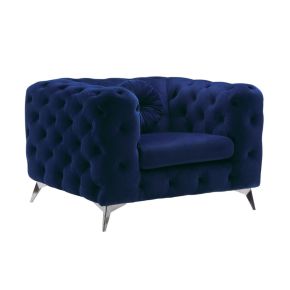 ACME 54902 Atronia - Chair - Blue Velvet