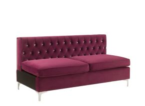 ACME 57332 Jaszira - Sofa - Burgundy Velvet