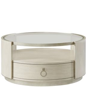 Riverside Furniture 50203 Maisie - Round Coffee Table - Champagne