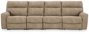 Ashley Furniture 61004S11 Ashley Furniture 61004S11 Next-Gen Durapella - 4-Piece Power Reclining Sectional With 2 Power Armless Recliners - Sand