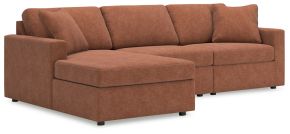 Ashley Furniture 92102S17 Ashley Furniture 92102S17 Modmax - 3-Piece Sectional With Laf Corner Chaise - Spice