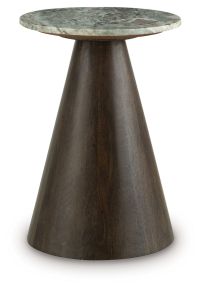 Ashley Furniture A4000720 Waltnor - Accent Table - Gray / White / Brown