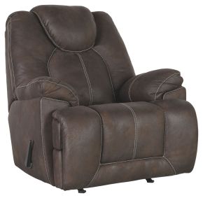Signature Design by Ashley® 4670125 Warrior - Coffee - Rocker Recliner