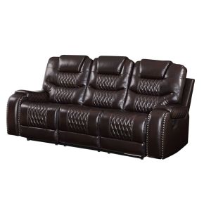 ACME 55415 Braylon - Motion Sofa - Brown Synthetic Leather