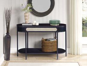 ACME LV01078 Colson - End Table - Black Finish - 30"