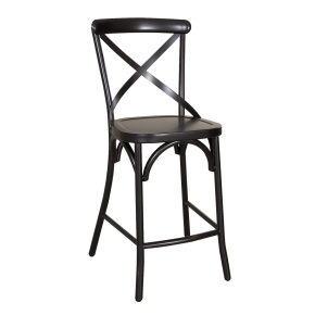Liberty Furniture 179-B300524-B Vintage Series - X Back Counter Chair - Black