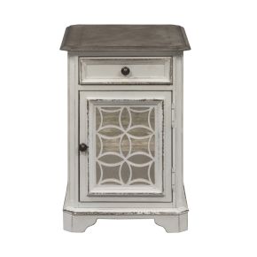 Liberty Furniture 244-OT1021 Magnolia Manor - Chair Side Table - White