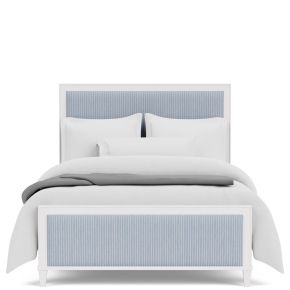 Riverside Furniture 30798-30797-30779 Riverside Furniture 30798-30797-30779 Rosalie - Full Upholstered Bed - Blue / White