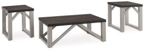 Ashley Furniture T236-13 Dorrinson - Occasional Table Set (Set of 3) - Antique White